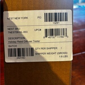 Nest Fragrances Holiday Diffuser